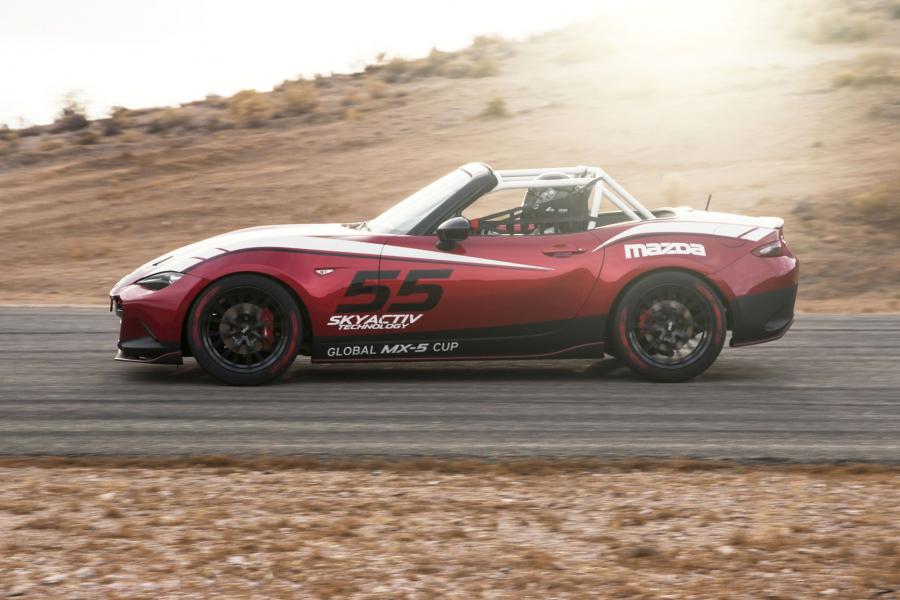  Mazda MX-5 Miata Cup Race Car Concept 2014 года  (фото 4 из 28)